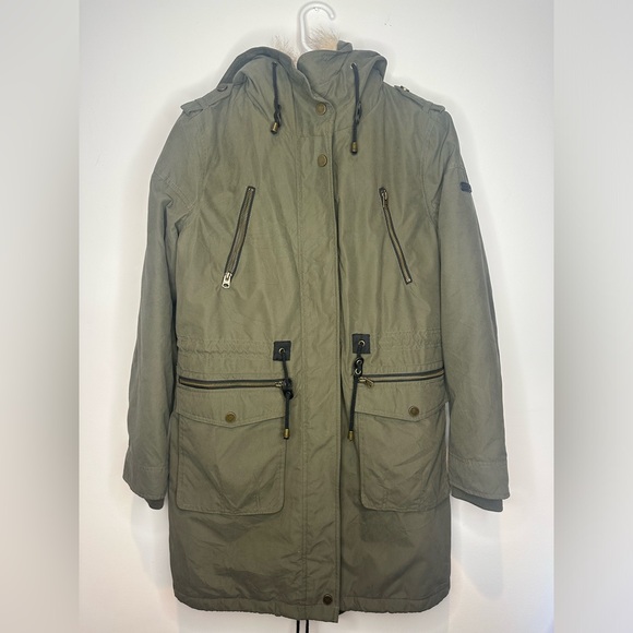 Lucky Brand Green Parka US M - Picture 5 of 6